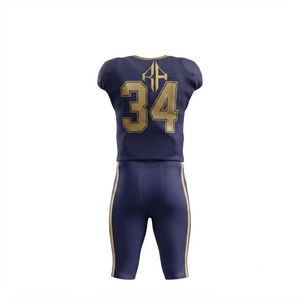 Conjunto de Jersey de Fútbol Americano para Hombre, Estampado por Transferencia de Calor, 100% Poliéster, Cómodo para Todas las Temporadas, Cuello en V, RIVIAN ATLANTIC - Product Image 3