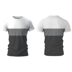 T-shirts de sport tricotés sur mesure pour hommes – Coton premium respirant à séchage rapide – Fabricant OEM – Performance pour l'entraînement - Product Image 4