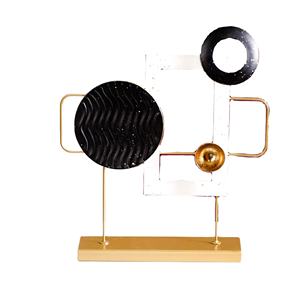 Luxury Metal Table Decor for Home Hotel Office and Tableware Decorative <b>Accessories</b> Golden Color Modern Design Metal Table Decor - Product Image 1