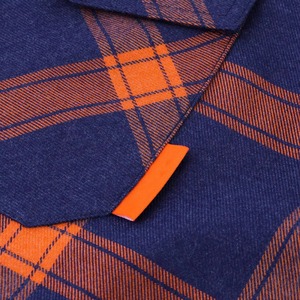Chemise en flanelle à carreaux respirante 100 % coton pour homme, coupe oversize, manches longues, double poche, toucher doux, formelle, printemps - Product Image 3