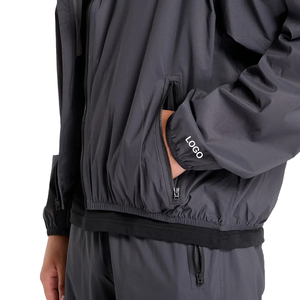 Veste coupe-vent légère en nylon à capuche pour homme, très demandée, entièrement zippée, pour l'extérieur, décontractée, coupe-vent, fabricant OEM - Product Image 5