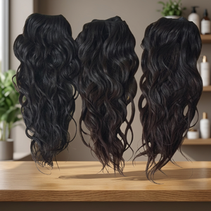 Lots de Cheveux Naturels Vierges Gris Ondulés (Body Wave) Gris Argenté Poivre et Sel 100% Cheveux Humains Réels pour Extensions – Vente en Gros - Product Image 6