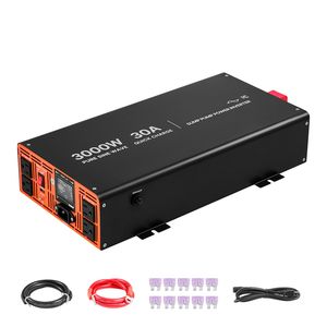 3000W Sump <b>Pump</b> <b>Battery</b> Backup System with LCD Display Pure Sine Wave Inverter Auto Switch 220V 50Hz - Product Image 1