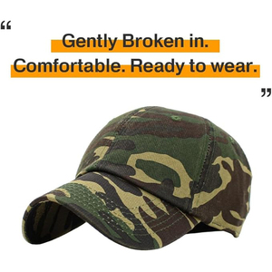 Woodland <b>Camo</b> Baseball <b>Cap</b> Classic Pattern Sport Hat Adjustable Unisex Sun Shade <b>Cap</b> Baseball Uniform Team Accessories - Product Image 3