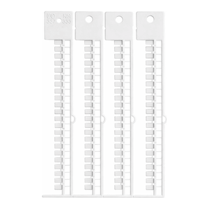 Étiquettes de bornier BradyJet J1000 pour panneaux de commande, 3 mm x 8 mm, pas de 3 mm - Product Image 1
