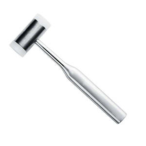 Martillo dental de acero metálico hecho a medida, de la mejor calidad, para implantes en cirugía plástica con cabeza de plástico, compatible con OEM de Dentavex - Product Image 6