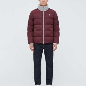 Chaqueta Acolchada Moderna para Hombre, Chaqueta de Invierno para Exteriores con Acolchado Ligero, Cuello Alto, Cierre Completo con Cremallera y Uso Diario - Product Image 1