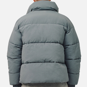 Fabricante de Ropa, Diseñador de Abrigos Acolchados, Chaqueta de Plumón Personalizada con Logotipo OEM, Chaqueta de Invierno Extra Grande para Hombre - Product Image 4