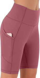 Women's <b>Leggings</b> Shorts High Waist Push up Solid Breathable Polyester Spandex Fitness Yoga Pants Casual <b>Workout</b> Phone <b>Pocket</b> - Product Image 2