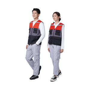 Uniforme de travail unisexe en coton antistatique, tissu kaki respirant, vêtements de sécurité protecteurs, vêtements d'électricien, 4SU - Product Image 5