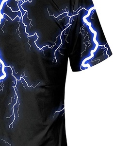 เสื้อยืดผ้าฝ้าย100% โอเวอร์ไซส์ของผู้ชายมาใหม่2025ดีไซน์ทันสมัยพิมพ์ลายระเหิด - Product Image 6