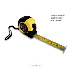Cinta Métrica Enrollable de Alta Calidad de 5m, Doble Cara, Hoja de Acero de 25mm, Duradera para Construcción, Taller y Uso Doméstico - Product Image 2
