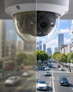 Cubiertas de Domo Personalizadas Ecológicas y Modernas de Primera Calidad para Cámaras CCTV, Carcasa de Acrílico Transparente para Uso en Interiores/Exteriores - Product Image 4
