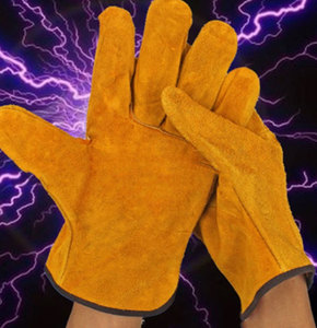 WPFR Gloves Waterproof <b>Fire</b> Resistant Work Gloves Heavy Duty Industrial Safety Gloves Heat Resistant Durable WPFR Gloves - Product Image 1