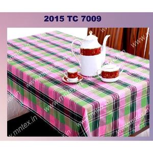 Mantel tejido de algodón lavable y duradero con diseño teñido de hilo para el hogar restaurante Hotel grandes banquetes - Product Image 1