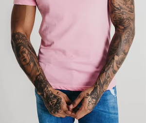 Camisetas de Diseño Personalizado, Camiseta Lisa de Verano para Hombre, Estilo Urbano, Cuello Redondo, Talla Grande, 100% Algodón - Product Image 4