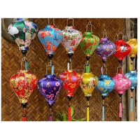 Lanterne en soie de bambou Hoi An Vietnam lanterne artisanale traditionnelle expédition rapide prix bon marché
