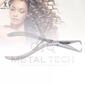 Micro Beads Remover Pliers Hair Extension <b>Tools</b> Steel For Hair Care & Styling Heavy-Duty Non-Slip Grip Hair Extension Pliers - Product Image 5