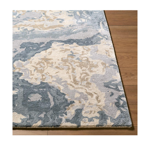 Alfombra de Lana y Viscosa Hecha a Mano, Alfombra Artesanal Premium, Alfombra Suave y Duradera para Sala de Estar, Dormitorio, Decoración de Hotel - Product Image 3