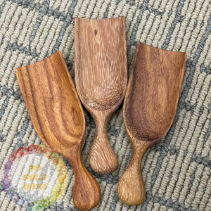 Cucharas de Cocina de Madera, Nuevo Diseño 2025, Resistentes y Suaves, Utensilios de Madera Natural, Mejor Precio 99, Datos Dorados - Product Image 5