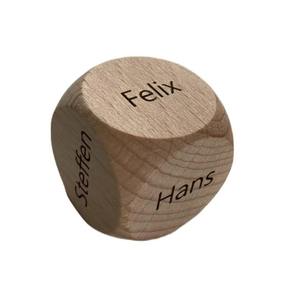 Dés en bois pour jeux de rôle, dés polyédriques en bois de qualité professionnelle pour jeux de table RPG, accessoires de jeu en gros - Product Image 6
