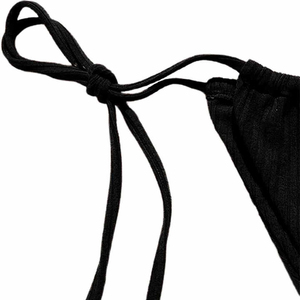 Conjunto de bikini de dos piezas acanalado para mujer, microbra con cuello en V profundo, braga cheeky, estampado animal, tejido elástico, ropa de playa no tóxica - Product Image 3