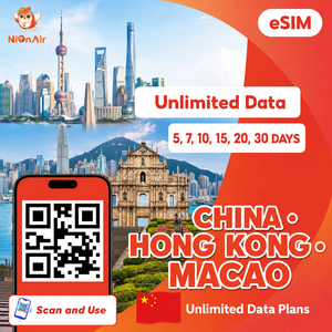 Tarjeta eSIM de Viaje para Asia y Pacífico, 14 Países, Activación Instantánea por QR, Datos 4G/5G de Alta Velocidad y Personalización de Marca OEM/ODM, NionAir - Product Image 5