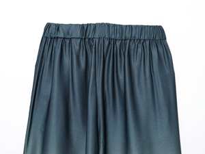 Pantalon décontracté pour femme à taille haute, coupe décontractée, jambe large, taille élastique avec cordon de serrage, longueur au sol - Product Image 4