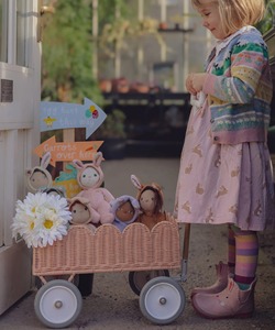 Panier de rangement artisanal en forme de chariot orné de coquillages, vente en gros, écologique, fabriqué au Vietnam, prêt à être expédié - Product Image 6