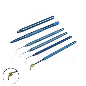 Juego de 21 Instrumentos Oftálmicos de Titanio Azicon, Pinzas para Microcirugía Ocular, Tijeras, Portaagujas, Espéculo, Kit para Cataratas - Product Image 4