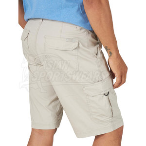 Pantalones Cortos Cargo para Hombre, Cintura Media, Color Sólido, Ecológicos, de Alta Calidad, Transpirables, para Viajes, Casuales y Cómodos, Suministro de Fábrica con MOQ Bajo - Product Image 3
