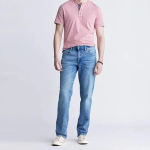 Jeans en denim pour hommes, style streetwear, couleurs blanches, prix bas, vente en gros de jeans pour hommes - Product Image 2