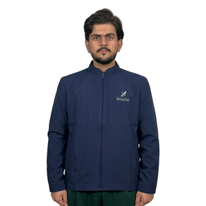 Veste softshell respirante de haute qualité, nouveau design, vente en gros, vêtements de sport, polyester, imperméable, pour homme - Product Image 4