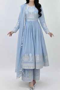 Colección de Vestidos de Novia Estilo Pashtun Afgano Vintage de Qulabaton Dozi Design, Vestido Afgano Tradicional, Vestidos de Boda Afganos Vintage - Product Image 2