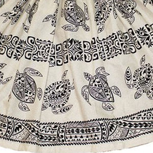 Vestido Maxi Floral Bordado Hawaiano de Otoño para Mujer, Vestido Informal Ligero de Algodón 100% para Vacaciones en la Playa o en una Isla Tropical - Product Image 3