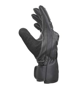 Gants de moto personnalisés en cuir de vachette chauds, à doigts entiers, compatibles écran tactile, imperméables, anti-UV, respirants et coupe-vent pour la course - Product Image 4