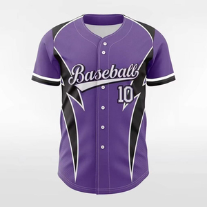 Camiseta de Béisbol Sublimada de Poliéster Personalizada para Hombre, Camisetas de Softbol Sólidas, Camiseta de Béisbol, Ropa Deportiva Personalizada, Camisetas de Béisbol - Product Image 6