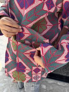 Authentic Vintage <b>Kantha</b> Cotton <b>Jacket</b> – Reversible Hand-Stitched Quilted Coat, Unique Ethnic Wear - Product Image 5