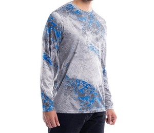 Hoodie de pêche personnalisé avec impression numérique, motif poisson squelette, vêtements de pêche UPF 50, imperméable, respirant, tissu anti-humidité - Product Image 3