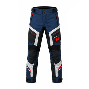 Easy fit motorcycle riding <b>trousers</b> for winter waterproof textile pants with protective knee pads thermal lining and windproof - Product Image 4