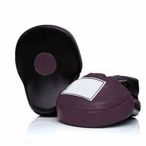 Almohadillas de boxeo curvas al por mayor para entrenamiento, manoplas de boxeo, almohadillas de enfoque, manoplas con logo personalizado, almohadillas de palma de cuero PU para patadas - Product Image 3