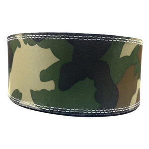 Ceinture de musculation professionnelle pour la force athlétique, avec boucle à levier rapide, en cuir de vachette de qualité supérieure, à prix abordable. - Product Image 1