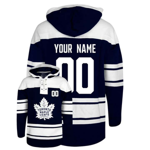 Streetwear Ice Hockey Hoodies Oversized Fit Custom Printed Cotton Blend Hoodie for <b>Men</b> Wholesale And Fast Turnaround - Product Image 2
