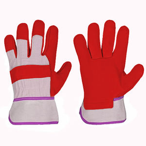Gants de travail canadiens polyvalents pour jardinage, antidérapants, résistants aux déchirures, en cuir et toile 7 oz, pour travaux manuels - Product Image 6