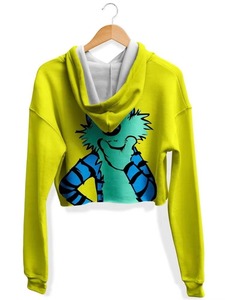 Sudadera con Capucha Corta Sublimada para Mujer, de Alta Calidad, 100% Algodón, Secado Rápido, Transpirable, Último Modelo - Product Image 2