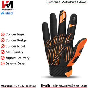 Hard Knuckle Motocross <b>Gloves</b> MTB Racing Protective Gear Impact Resistant Full Finger Dirt Bike <b>Gloves</b> <b>Touchscreen</b> Cycling - Product Image 6