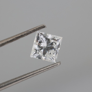 0.80 Ct E Color IF Clarity Square Diamond Eco Diamond LGD CVD Diamond IGI Documented Elegant for Engagement Rings Export Quality - Product Image 1