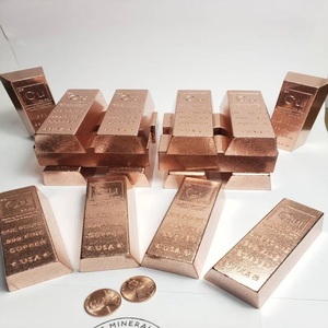 High Purity Copper <b>Ingots</b> 99.99 Supplier 99.999% Pure Copper <b>Ingot</b> Factory Available Now In Stock Cheap price - Product Image 4