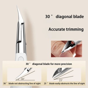 Cortauñas para ranuras de uñas, juego de cortauñas especializado con cortauñas para uñas encarnadas, herramienta de reparación de pies con boca oblicua Eagle - Product Image 6