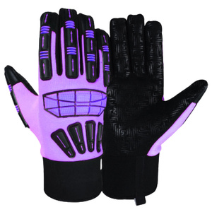 ถุงมือทำงานหนังสังเคราะห์เสริมแรงทนทานต่อแรงกระแทก ได้รับการรับรองมาตรฐาน CE ของ Amara ป้องกันความร้อน ป้องกันการบาด ถุงมือนิรภัย - Product Image 5